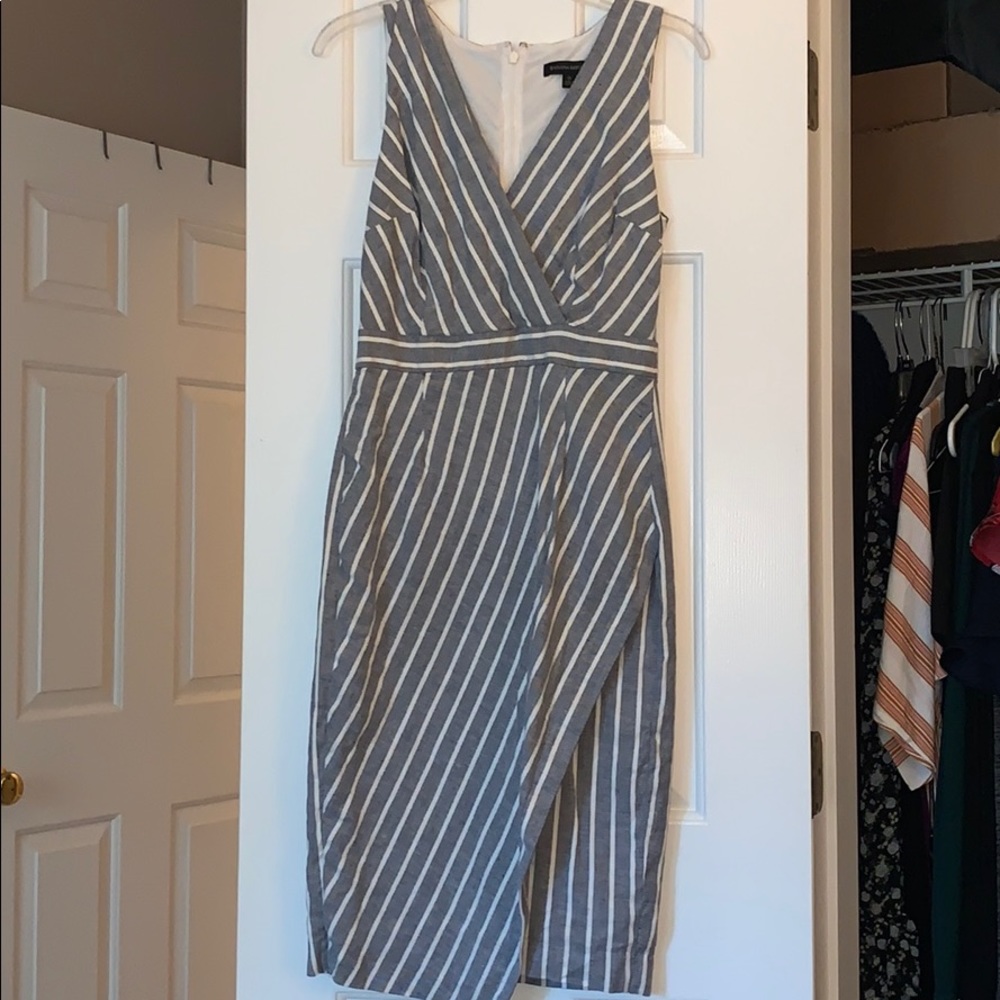 Banana Republic women’s chambray shift dress sz 0